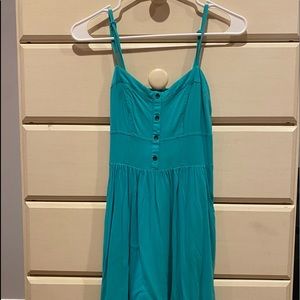 Turquoise dress